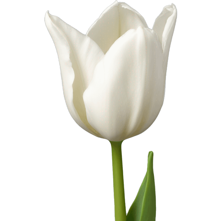 White tulip emoji