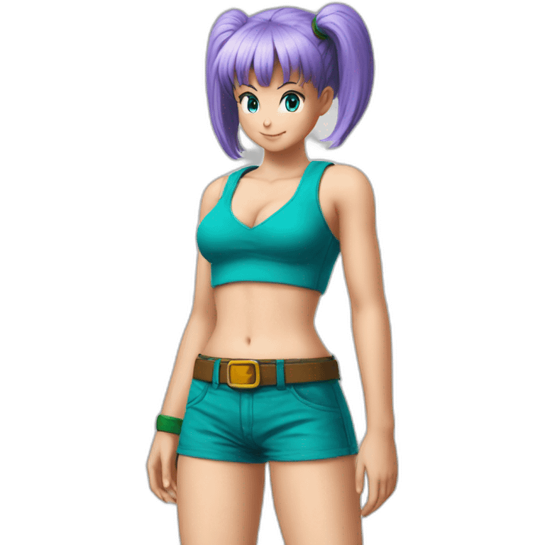 Bulma tiny waist emoji