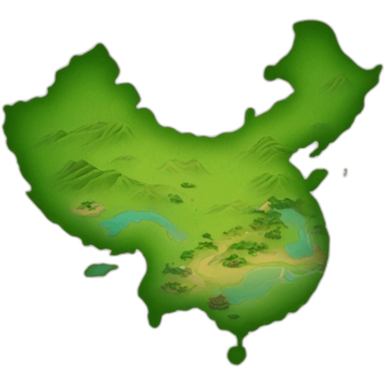 Map of Taiwan emoji