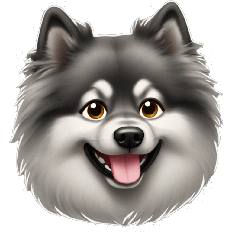 Keeshond emoji