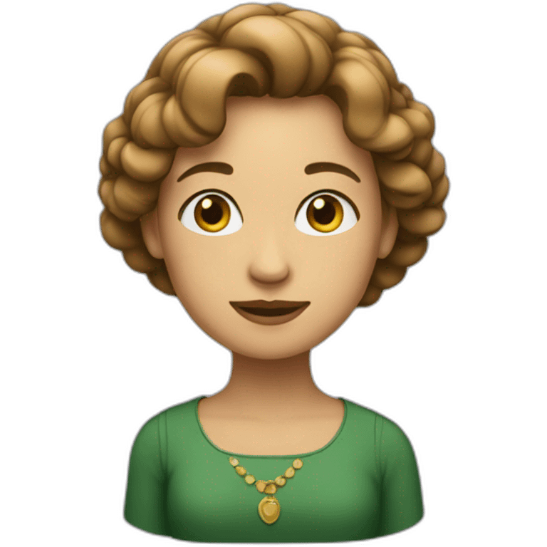 Une italienne femme emoji