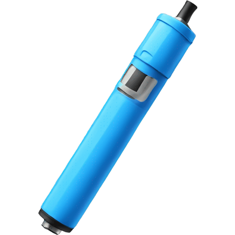 Blue vape emoji