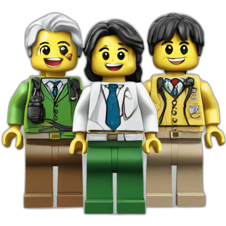 Taiwan school reunion lego emoji