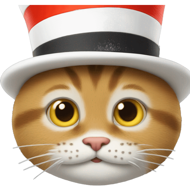 Cat in the hat emoji