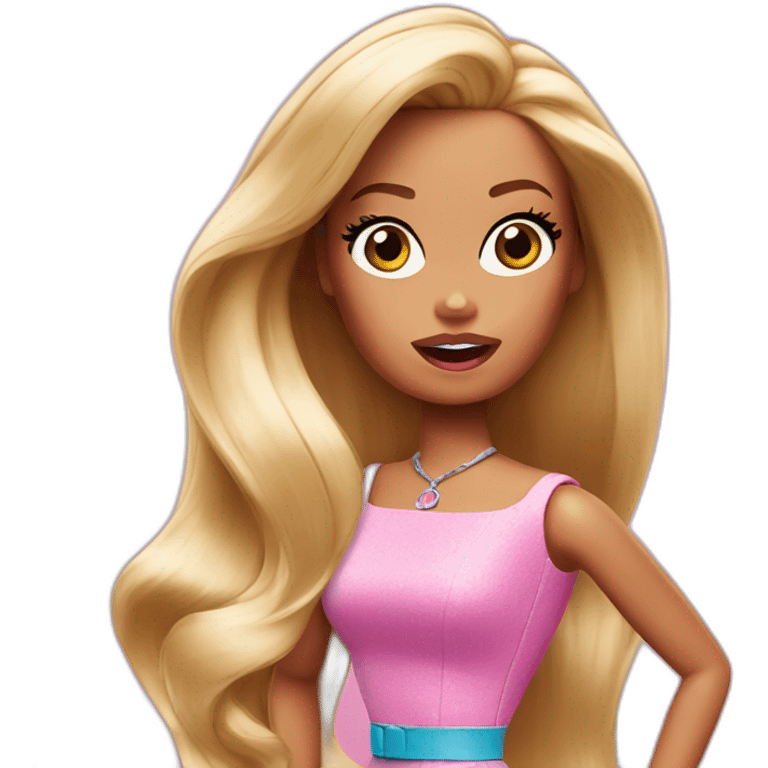 Barbie shocked emoji