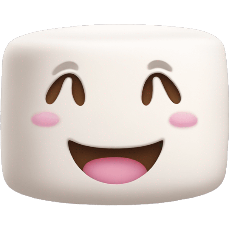 marshmallow face emoji