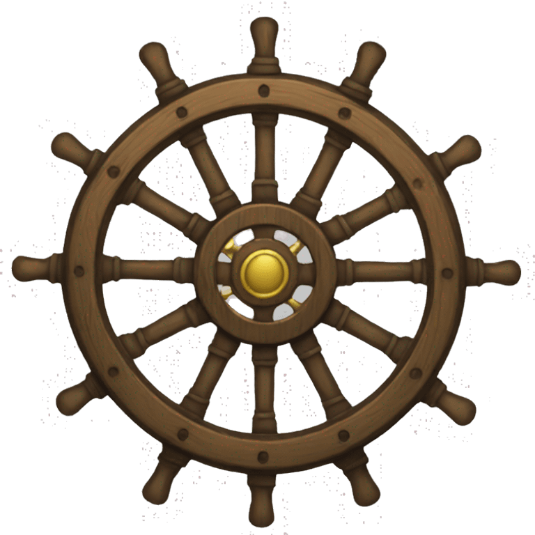 pirate boat wheel emoji