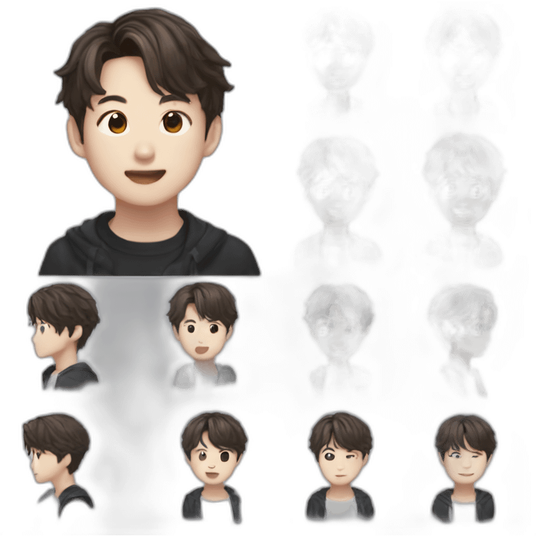 Jungkook Coréen emoji