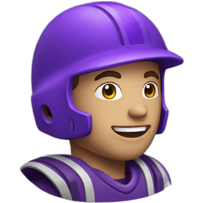 Purple game emoji