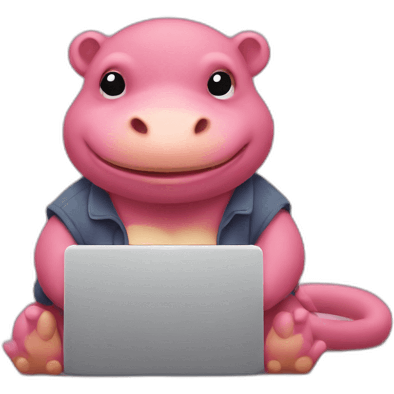 slowpoke-working-with-laptop emoji