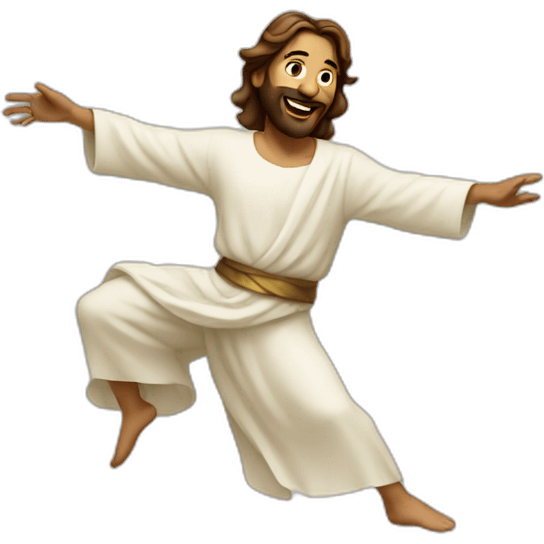 Dancing jesus emoji