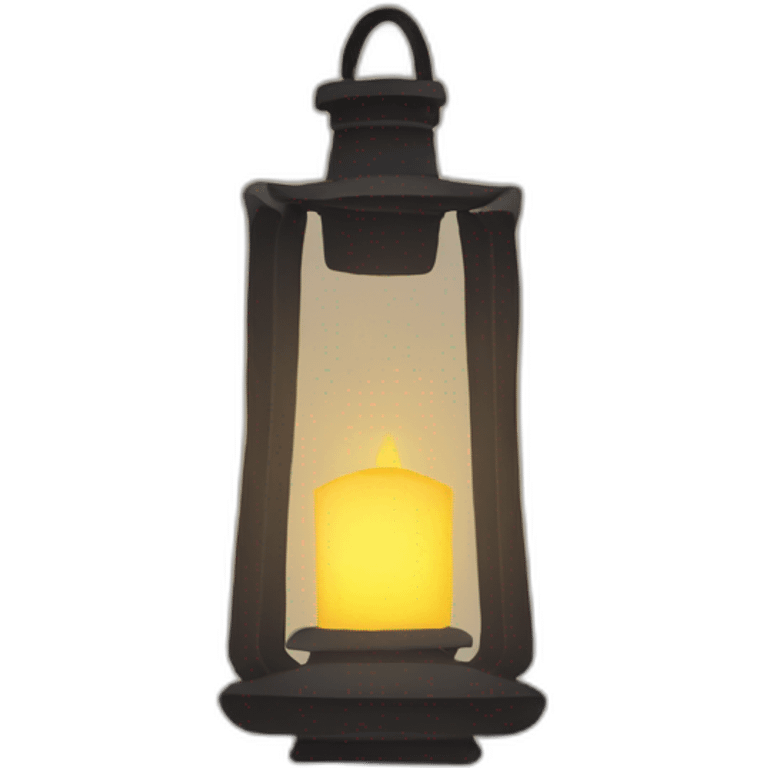 christianity Lantern Light A lantern illuminating a dark path emoji