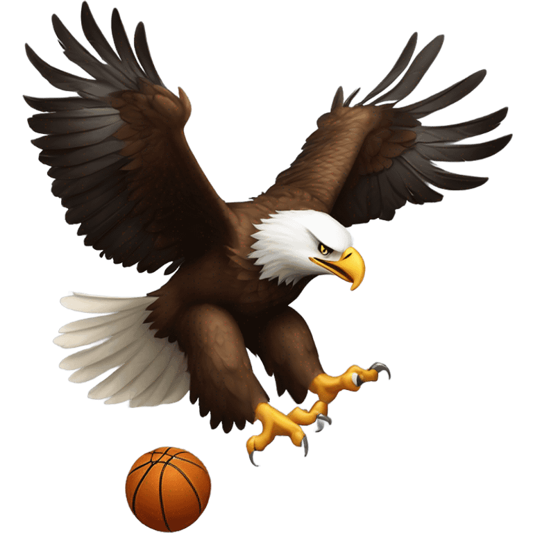 Eagle Dunking emoji