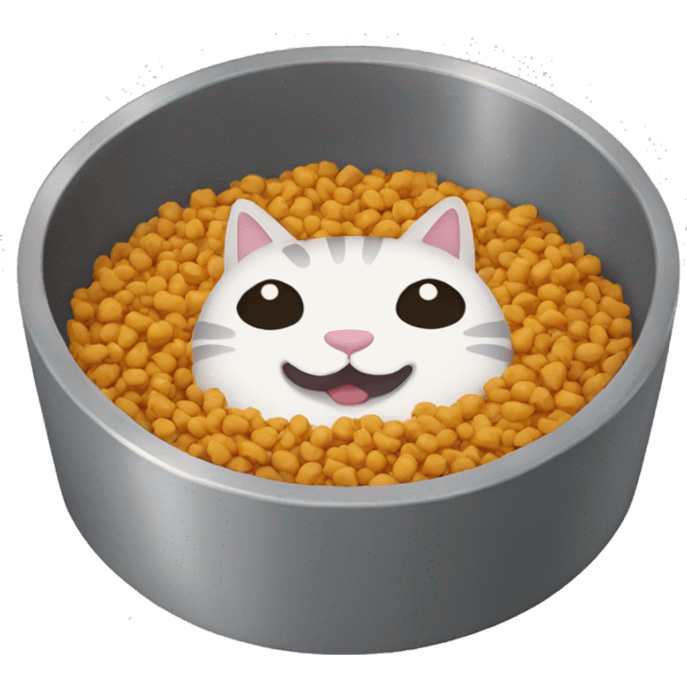 cat food bowl emoji