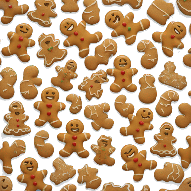 Gingerbread cookies  emoji