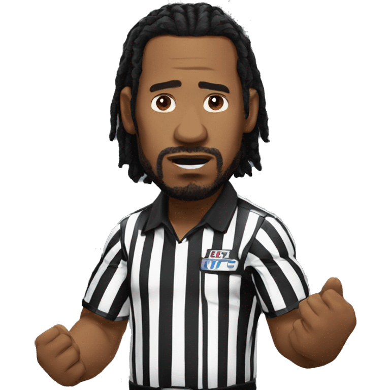 ufc referee herb dean shrugging his shoulders emoji