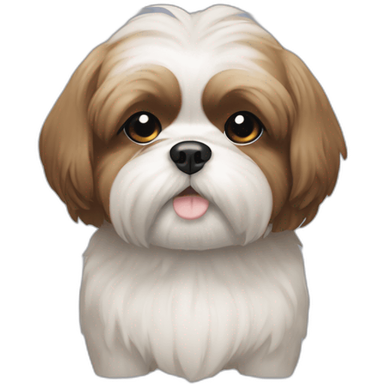 Shihzu doggy emoji