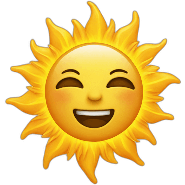 the sun emoji