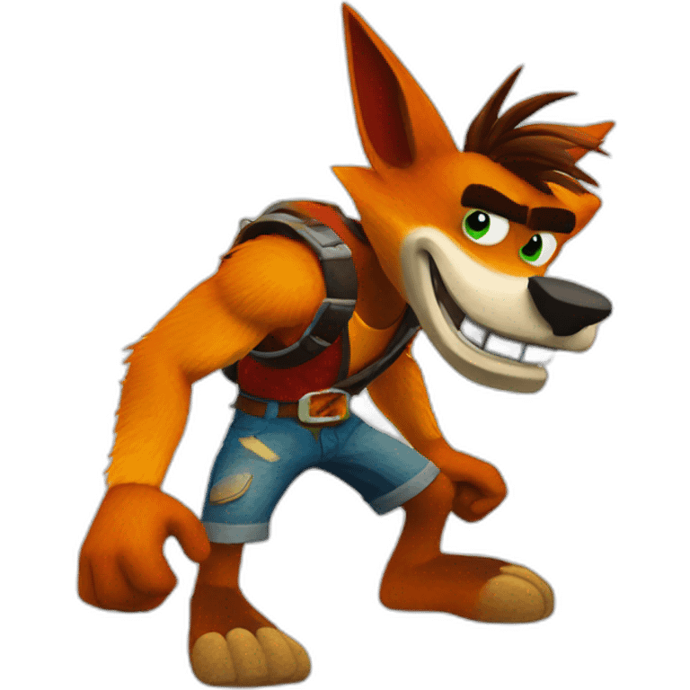 Crash bandicoot emoji