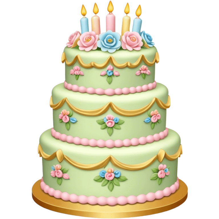 rococo cake emoji