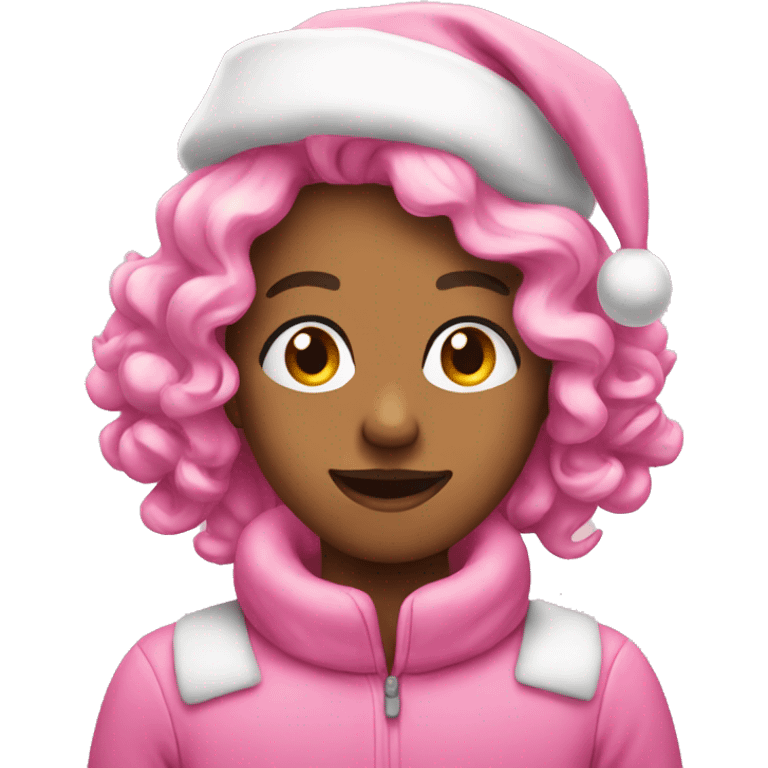 Pink Christmas  emoji