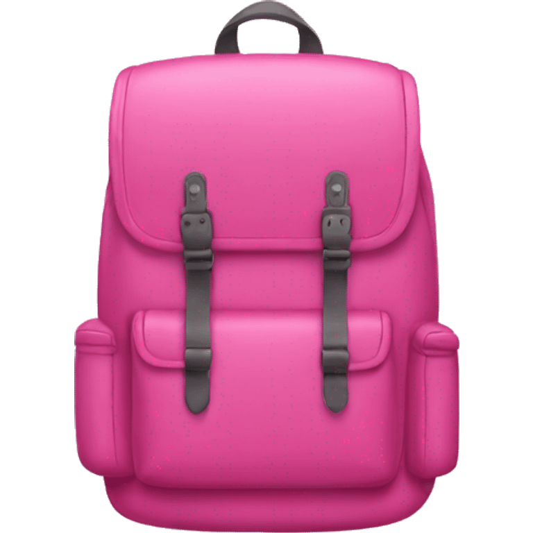 pink backpack emoji