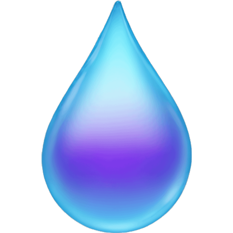 Water drop emoji