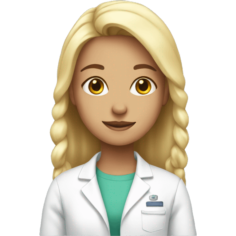 Girl at Dr emoji