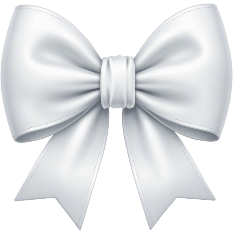 white bow emoji