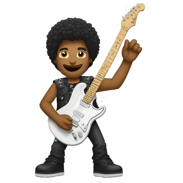 mano gesto rock and roll emoji