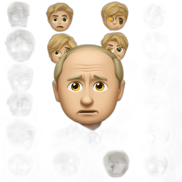 worried putin emoji