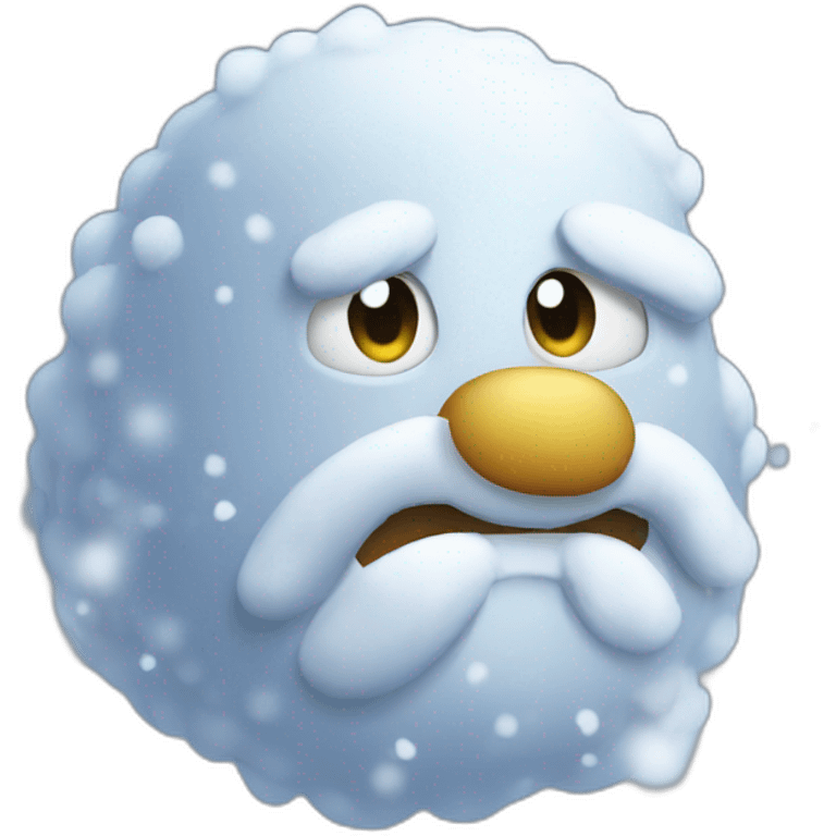 Discord with snow emoji