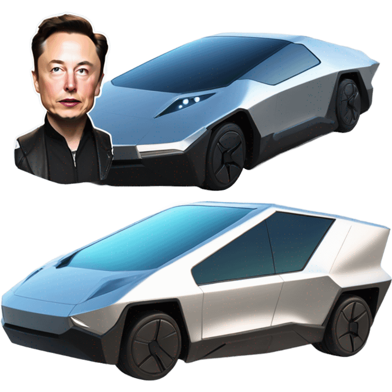 Elon musk cybertruck emoji