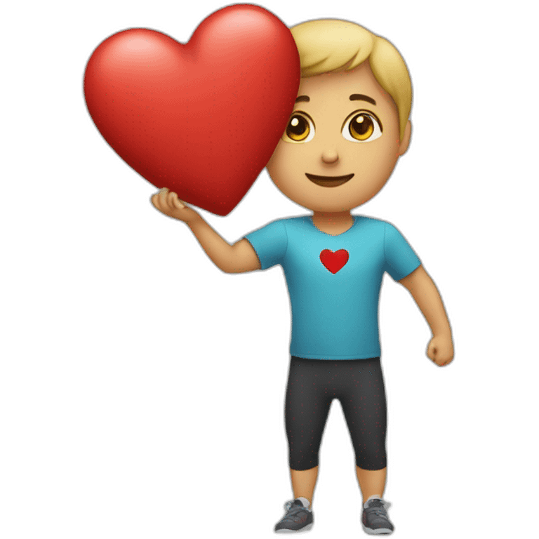 Heart training  emoji