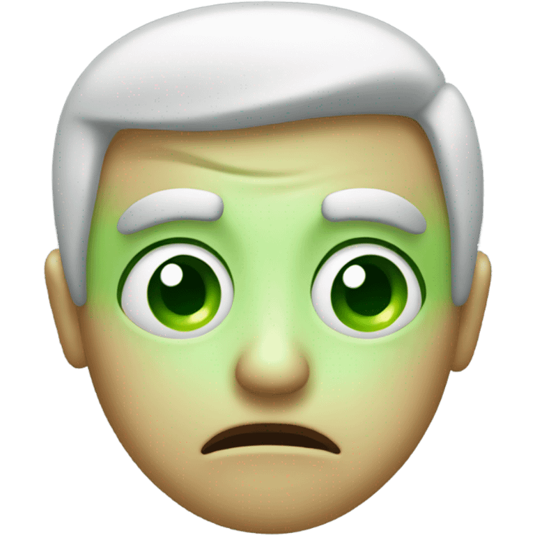 sick looking classic emoji emoji