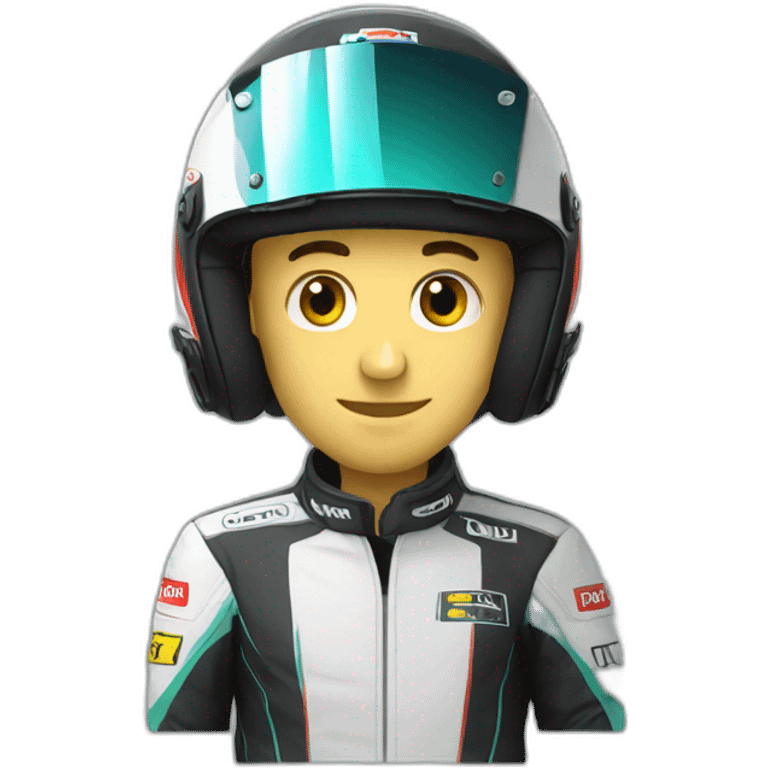 F1 casque emoji