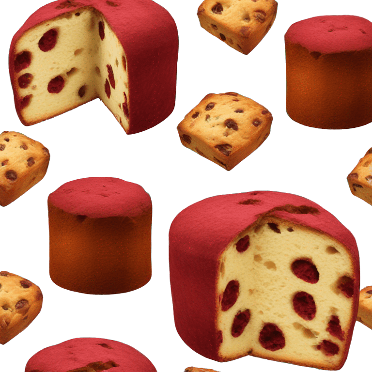 Red velvet panettone  emoji