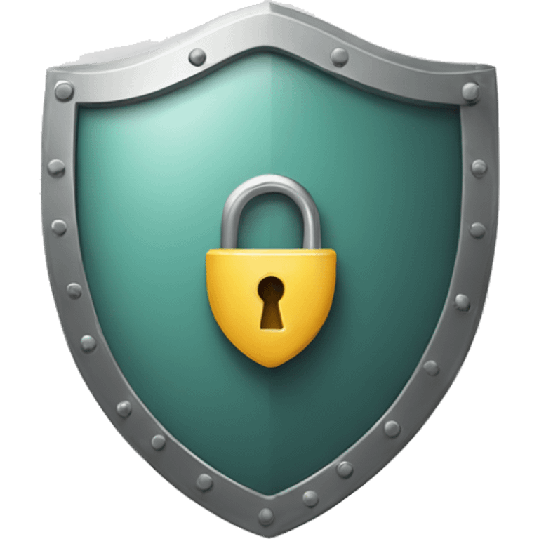 shield lock security emoji