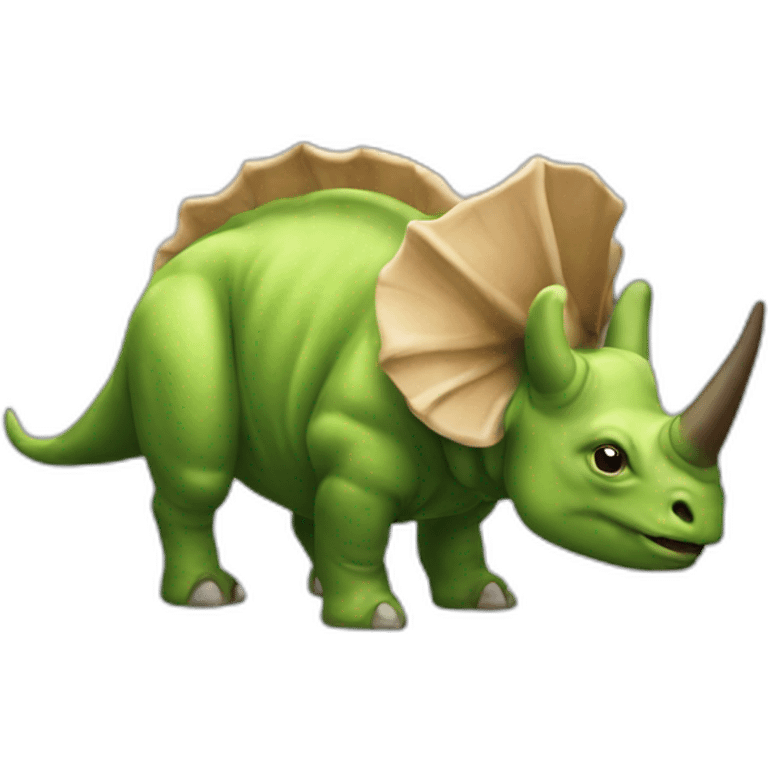 Tricératops emoji