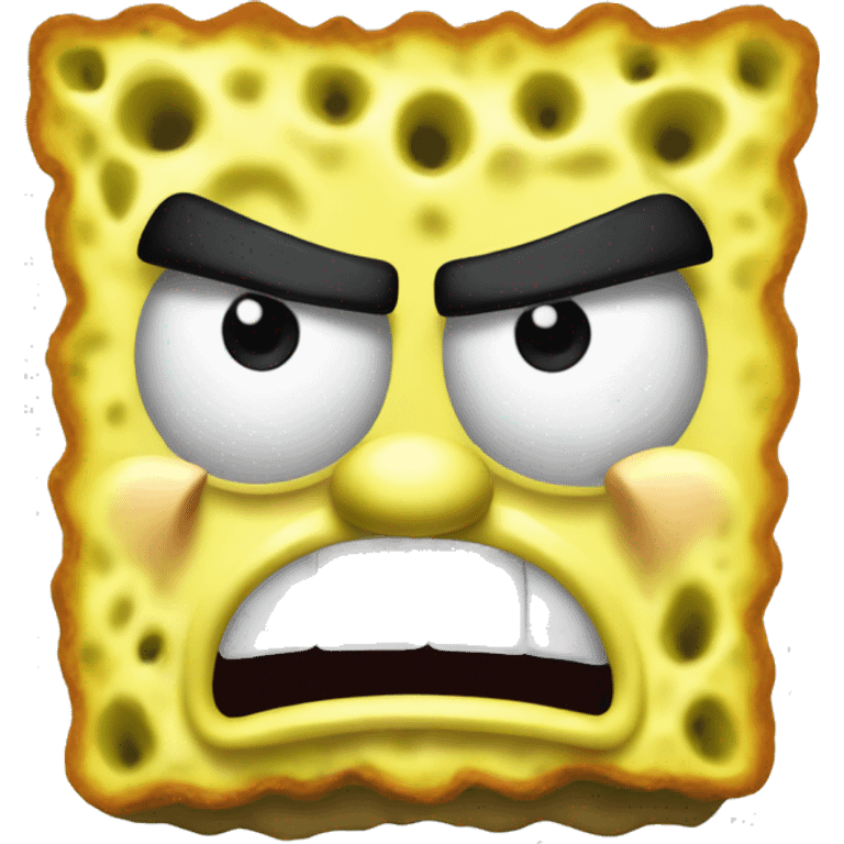 angry spongebob emoji