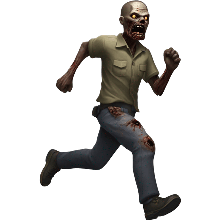 Black ops 6 zombie running emoji