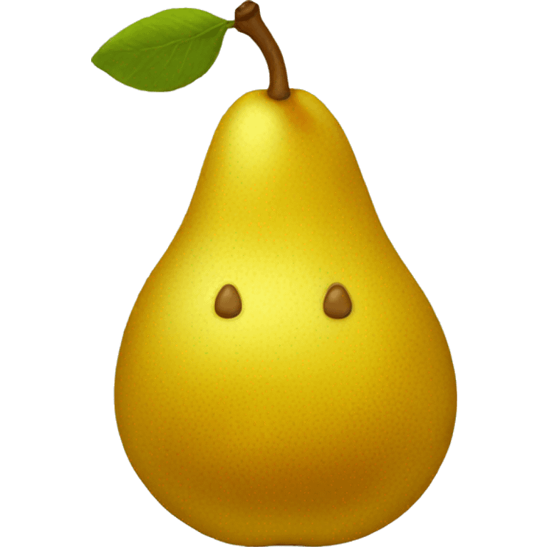 GOLDEN PEAR emoji