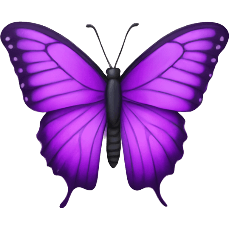 Purpe butterfly  emoji