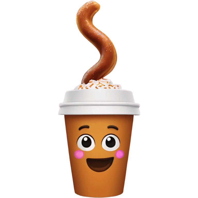 Dunkin Donuts hot cups emoji