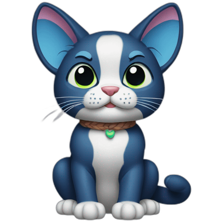 Stitch cat emoji