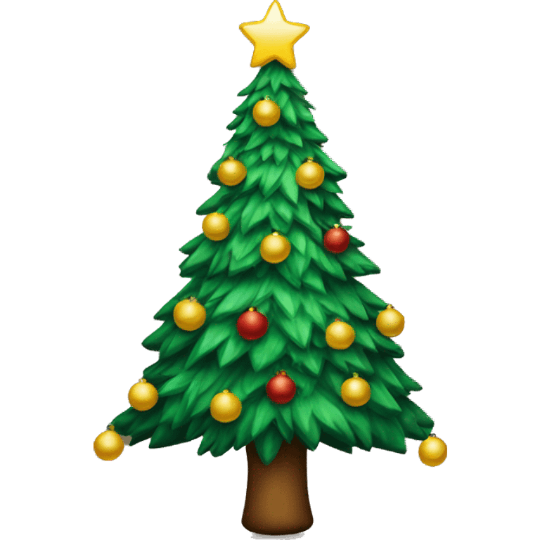 Christmas tree emoji