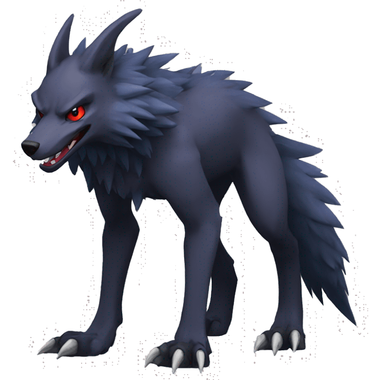 Nargacuga-Sergal-Zoroark full body emoji