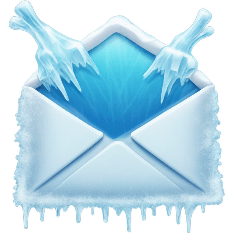 frozen email envelope emoji