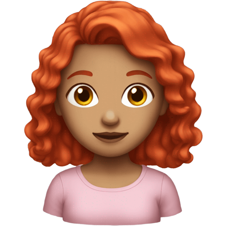 girl with red hair  emoji