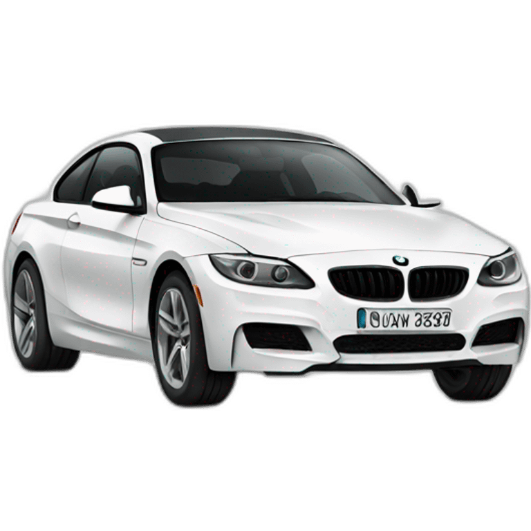 white bmw emoji